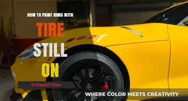 Painting Rims with Tires On: A Step-by-Step DIY Guide