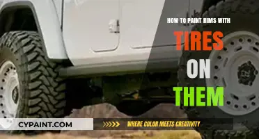 Easy Steps to Paint Rims with Tires Still Mounted: DIY Guide