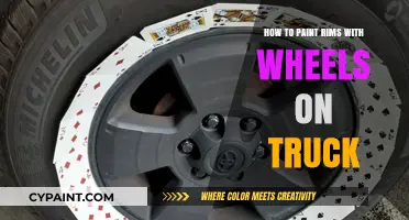 Easy Steps to Paint Truck Rims with Wheels Still Attached