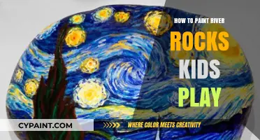 Creative River Rock Painting Ideas for Kids Playtime Fun