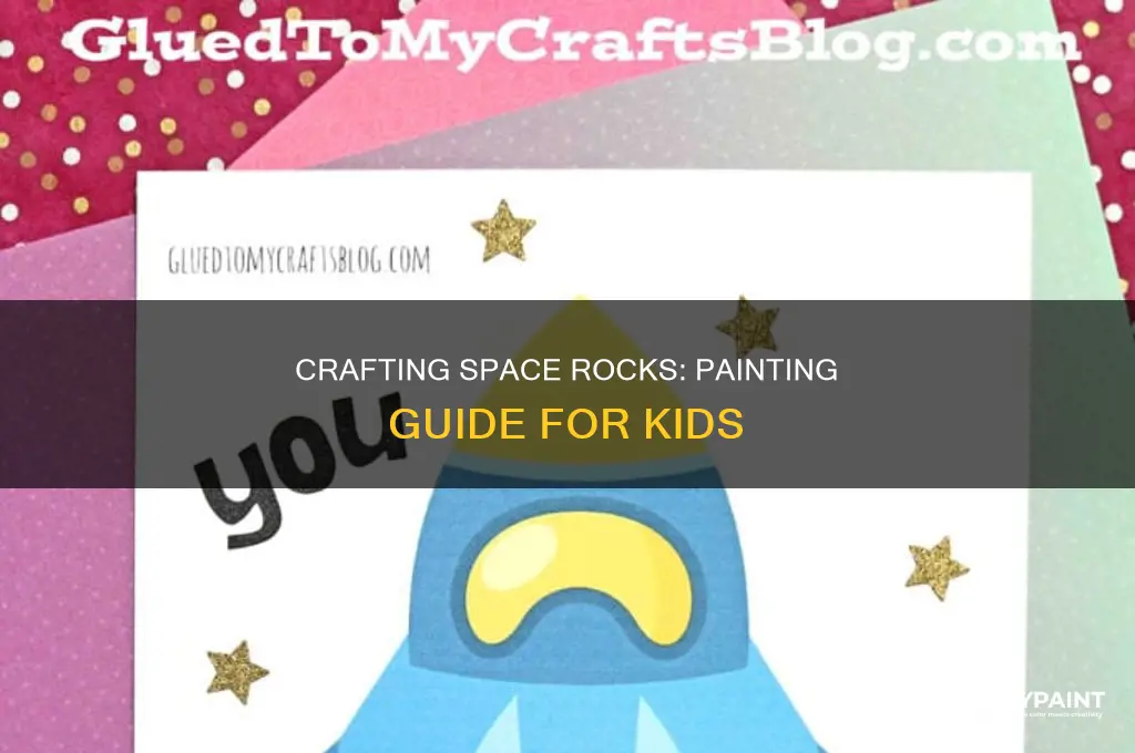 how to paint rocks for children craft space rocks
