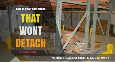 DIY Guide: Painting Non-Detachable Roof Racks for a Sleek Look