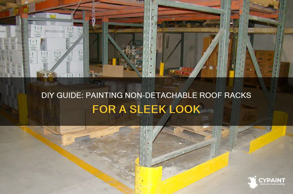 how to paint roof racks that wont detach