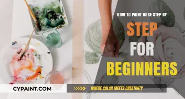 Paint a Rose: A Beginner's Step-by-Step Guide