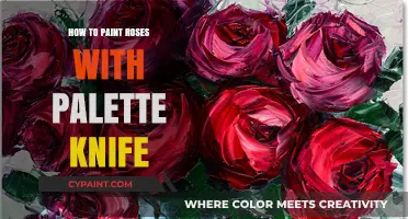 Master Palette Knife Techniques: Painting Vibrant Roses Step-by-Step