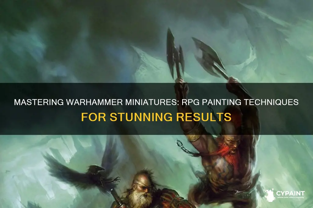 how to paint rpg on warhmmr minitautr
