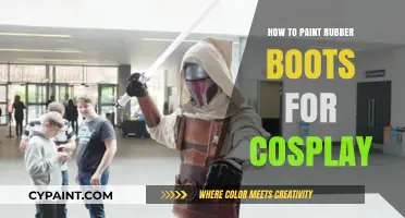 Cosplay Boot Transformation: Painting Rubber Boots for Epic Character Designs