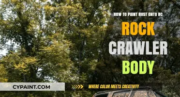 Painting Rust: RC Rock Crawler Body
