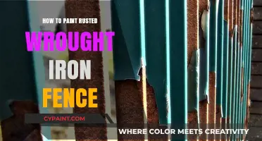 Revive Your Rusted Wrought Iron Fence: A Step-by-Step Painting Guide