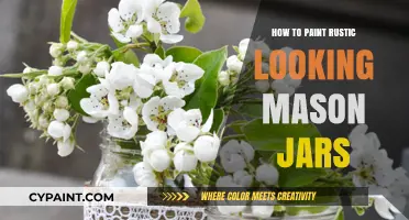 Create Charming Rustic Mason Jars: Easy Painting Techniques for Vintage Charm