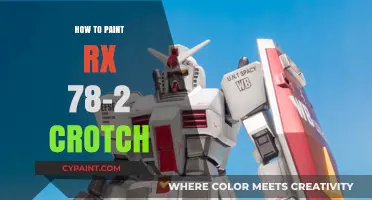 Mastering the Art: Painting the RX-78-2 Gundam Crotch Seamlessly