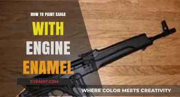 Mastering Saiga Painting: Engine Enamel Techniques for a Durable Finish