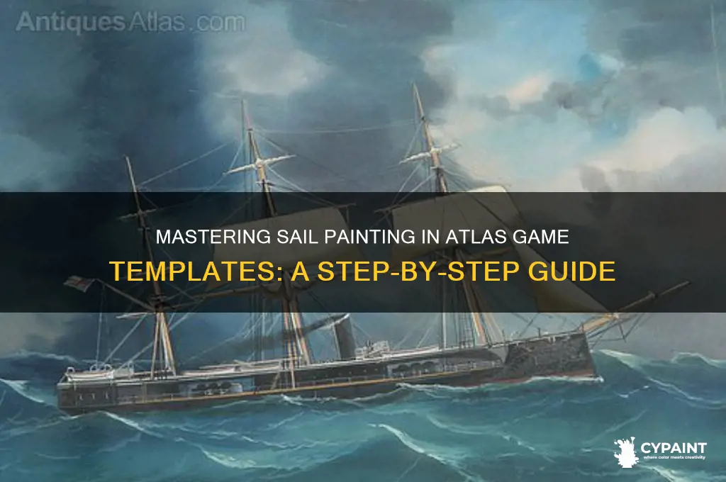 how to paint sails in atlas game templates