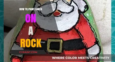 Painting Santa on Rocks: A Festive DIY Craft Guide