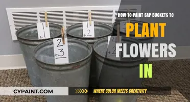 Creative Ways to Paint Sap Buckets for Flower Planting