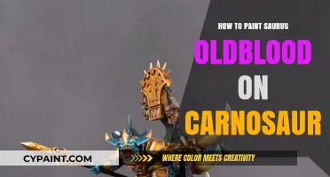 Mastering the Art: Painting Saurus Oldblood on Carnosaur Step-by-Step