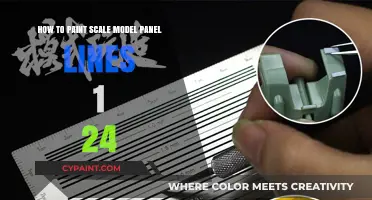 Painting Panel Lines on 1:24 Scale Models: Easy Techniques