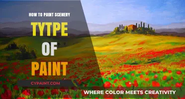 Mastering Scenery Painting: Choosing the Perfect Paint Type