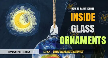 Mastering Miniature Art: Painting Scenes Inside Glass Ornaments