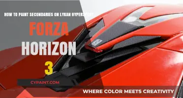 Mastering Lykan Hypersport Secondary Paint Customization in Forza Horizon 3