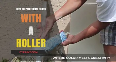 Mastering Semi-Gloss Painting: Roller Techniques for a Smooth Finish