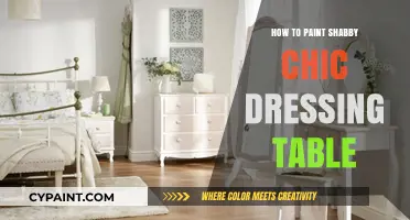 Transform Your Dressing Table: Shabby Chic Painting Guide for Beginners