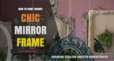 Transform Your Mirror: Easy Shabby Chic Frame Painting Guide