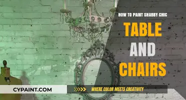 Transform Your Furniture: Shabby Chic Table and Chairs Painting Guide