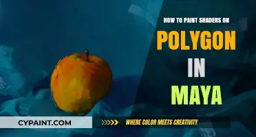 Mastering Maya: Painting Shaders on Polygons for Realistic 3D Art