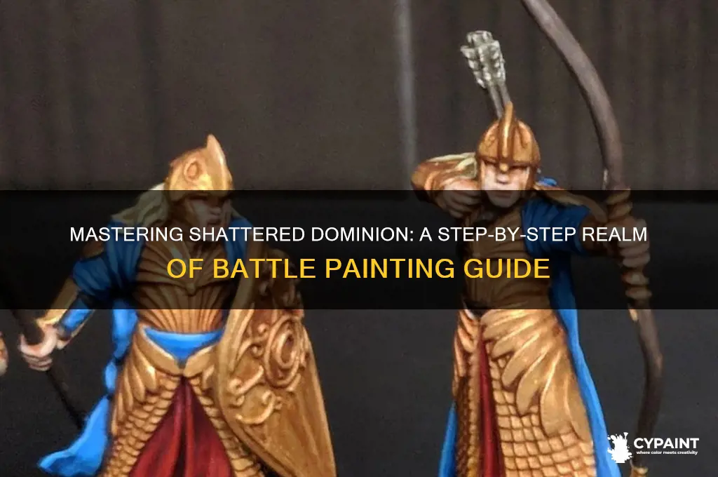 how to paint shattered dominion realm of battle