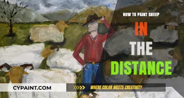 Mastering Distant Sheep Painting: Tips for Realistic Pastoral Landscapes