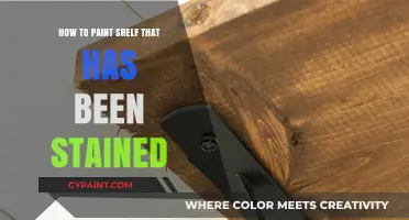Revamp Your Stained Shelf: A Step-by-Step Painting Guide