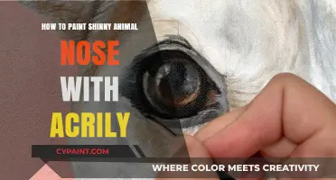 Mastering Shiny Animal Noses: Acrylic Painting Techniques for Realistic Effects