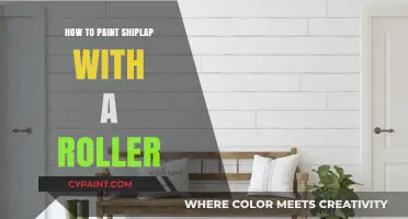 Effortless Shiplap Painting: Roller Techniques for a Flawless Finish