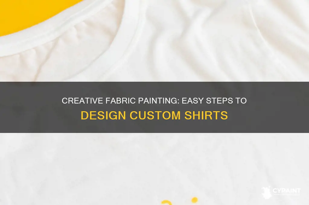 how to paint shirts with fabric paint