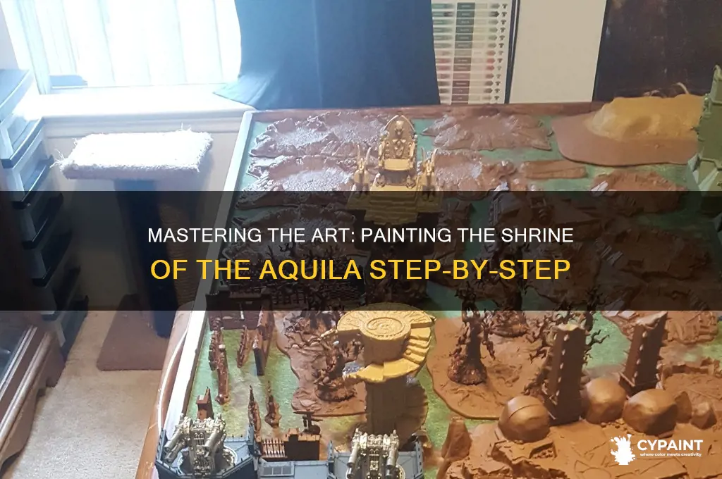 how to paint shrine of the aquila