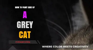 Mastering the Art of Painting a Grey Cat's Side: Tips and Techniques