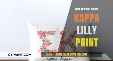 Mastering the Art: Painting Sigma Kappa Lilly Print Step-by-Step
