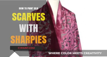 Creative Silk Scarf Art: Painting with Sharpies for Stunning Results