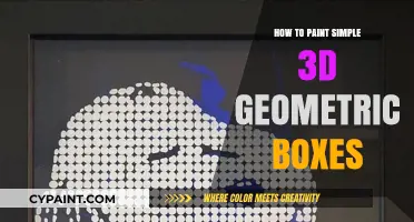 Mastering Simple 3D Geometric Box Painting: A Beginner's Creative Guide