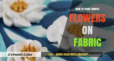Easy Fabric Flower Painting: Simple Steps for Stunning Floral Designs