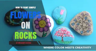 Easy Rock Painting: Simple Flower Designs for Beginners