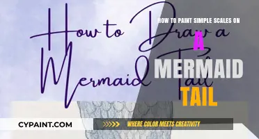 Create a Mermaid Tail with Simple Scale Painting Techniques