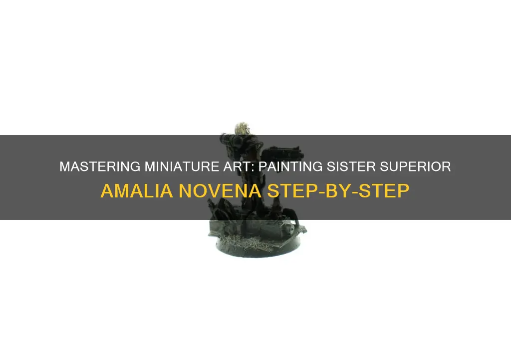 how to paint sister superior amalia novena