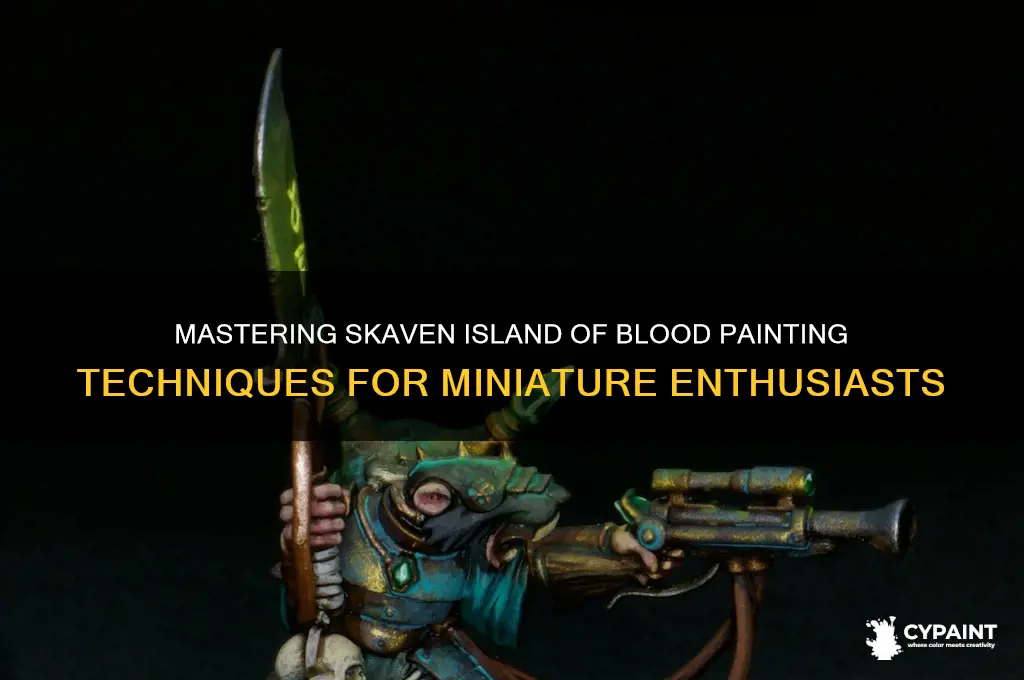 how to paint skaven island of blood
