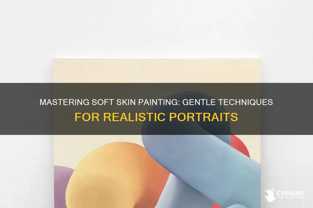 how to paint skin in a soft manner