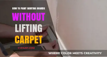 Effortless Skirting Board Painting: No Carpet Lifting Required