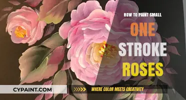 Mastering One Stroke Roses: Simple Techniques for Painting Tiny Blooms