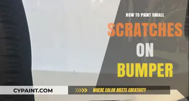 Easy DIY Guide to Touching Up Small Bumper Scratches with Paint