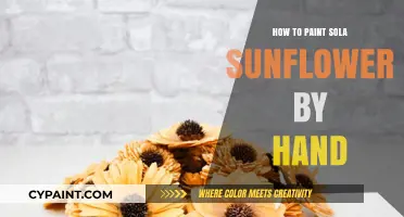 Hand-Painting Sola Sunflowers: A Step-by-Step Creative Guide